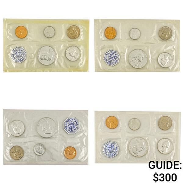 1960-1961 US Proof Sets [20 Coins]