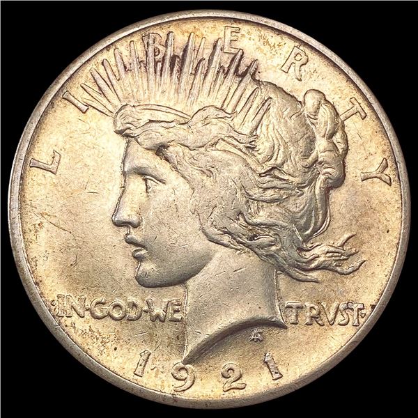 1921 Silver Peace Dollar CHOICE AU