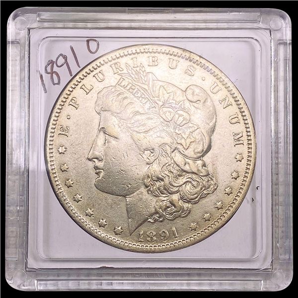 1891-o Morgan Silver Dollar ABOUT UNCIRCULATED
