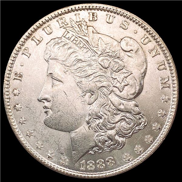 1888 Morgan Silver Dollar CLOSELY UNCIRCULATED