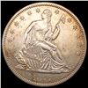 Image 1 : 1877 Seated Liberty Half Dollar CHOICE AU