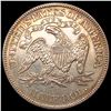 Image 2 : 1877 Seated Liberty Half Dollar CHOICE AU