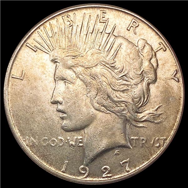 1927 Silver Peace Dollar CHOICE AU