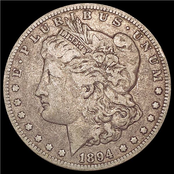 1894-O Morgan Silver Dollar NEARLY UNCIRCULATED