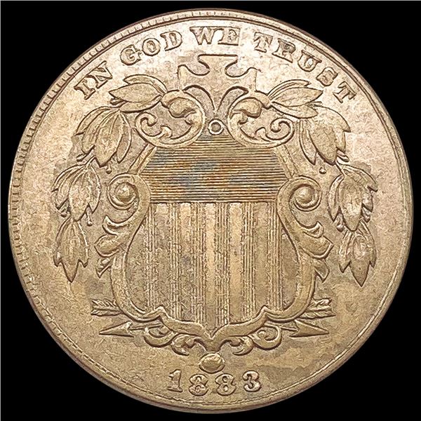 1883 Shield Nickel CLOSELY UNCIRCULATED