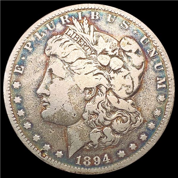 1894-S Morgan Silver Dollar LIGHTLY CIRCULATED