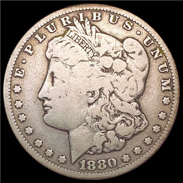 1880-CC Morgan Silver Dollar NICELY CIRCULATED