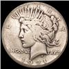 Image 1 : 1921 Silver Peace Dollar NICELY CIRCULATED
