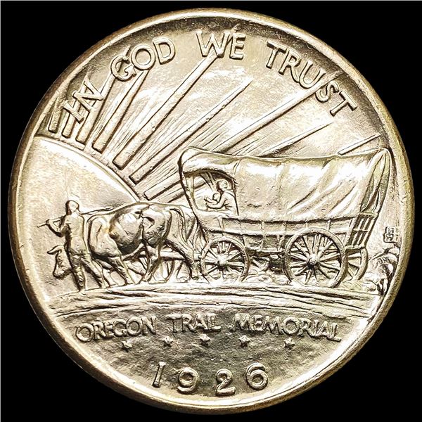 1926 Oregon Trail Half Dollar UNCIRCULATED