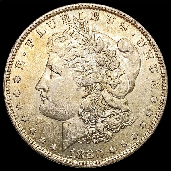 1880-O Morgan Silver Dollar CHOICE AU