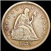 Image 1 : 1875-S Twenty Cent Piece ABOUT UNCIRCULATED