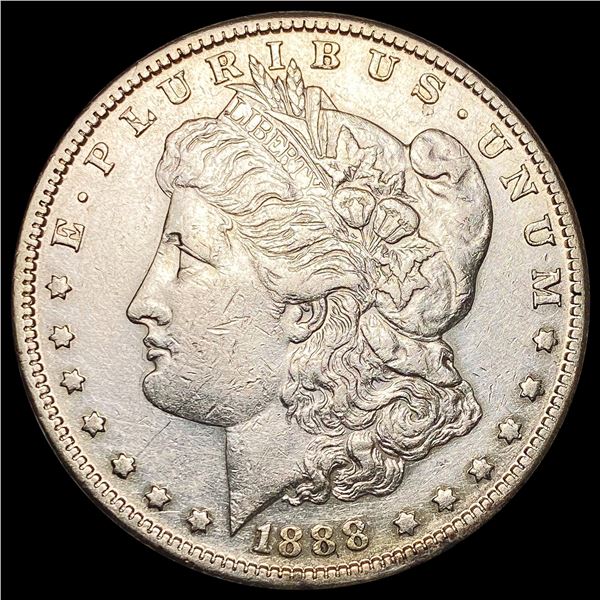 1888-S Morgan Silver Dollar NEARLY UNCIRCULATED