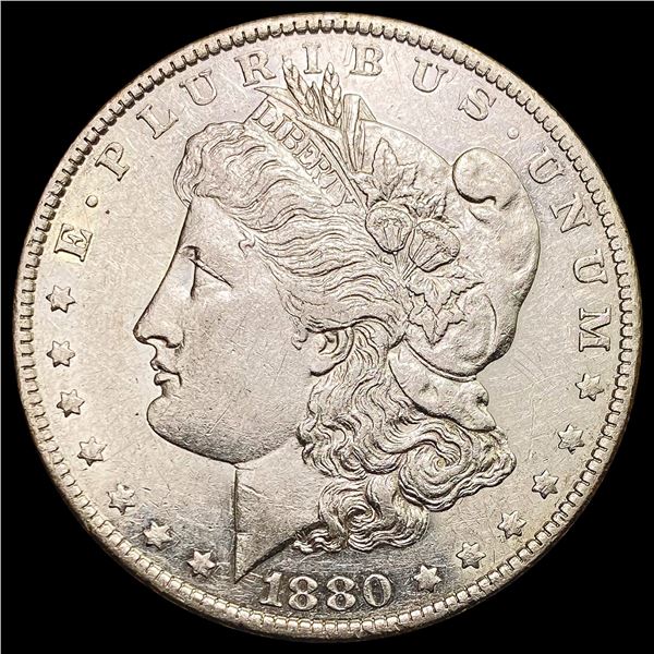 1880-o Morgan Silver Dollar CLOSELY UNCIRCULATED