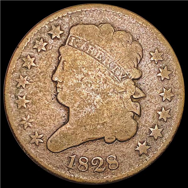 1828 Classic Head Half Cent NICELY CIRCULATED