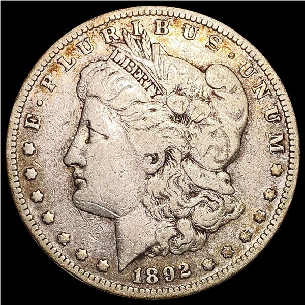 1892-S Morgan Silver Dollar LIGHTLY CIRCULATED