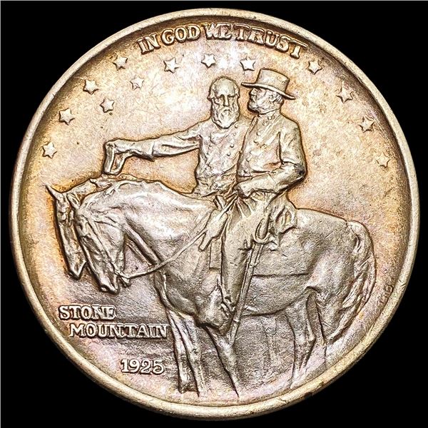 1925 Stone Mountain Half Dollar CLOSELY UNCIRCULAT