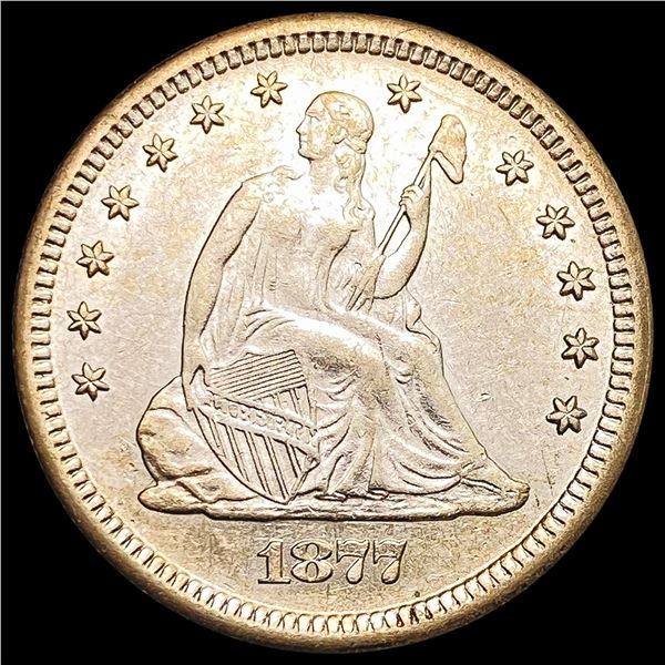 1877-S Seated Liberty Half Dollar CLOSELY UNCIRCULATED