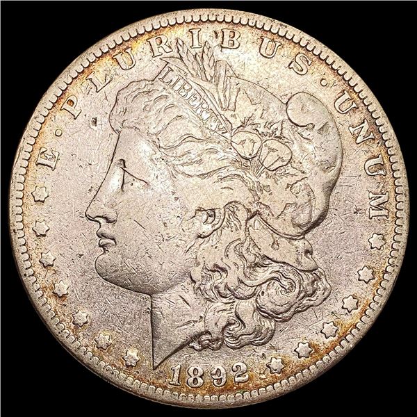 1892-S Morgan Silver Dollar LIGHTLY CIRCULATED