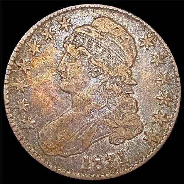 1831 Capped Bust Half Dollar LIGHTLY CIRCULATED