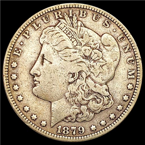 1879-S Rev 78 Morgan Silver Dollar ABOUT UNCIRCULATED