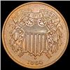 Image 1 : 1864 Two Cent Piece NEARLY UNCIRCULATED