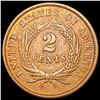 Image 2 : 1864 Two Cent Piece NEARLY UNCIRCULATED
