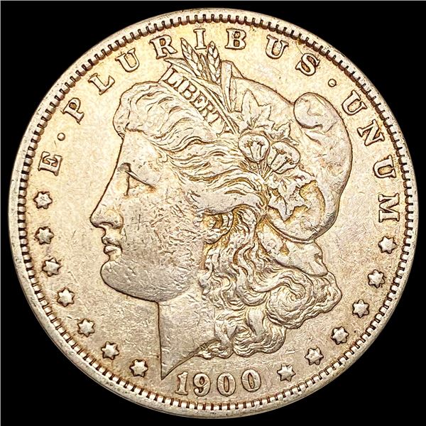 1900-S Morgan Silver Dollar NEARLY UNCIRCULATED