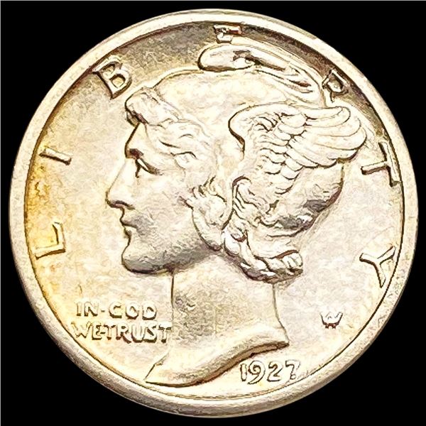 1927-S Mercury Dime NEARLY UNCIRCULATED
