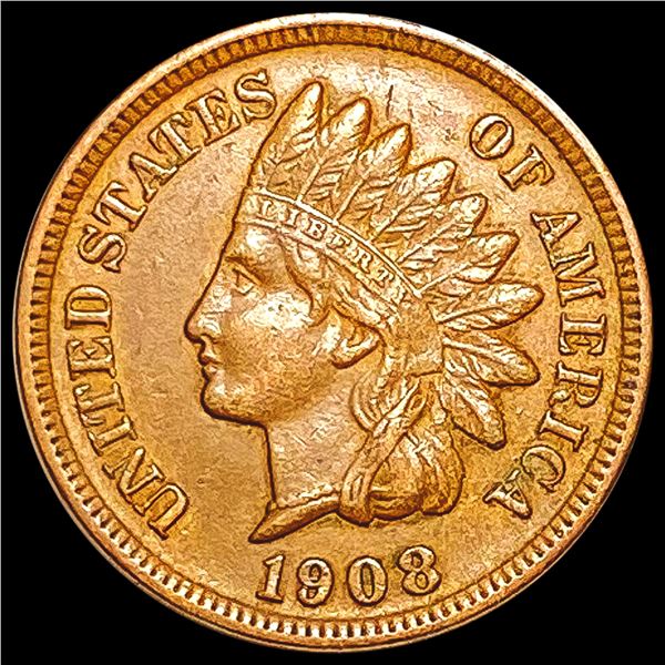 1908-S Indian Head Cent NEARLY UNCIRCULATED