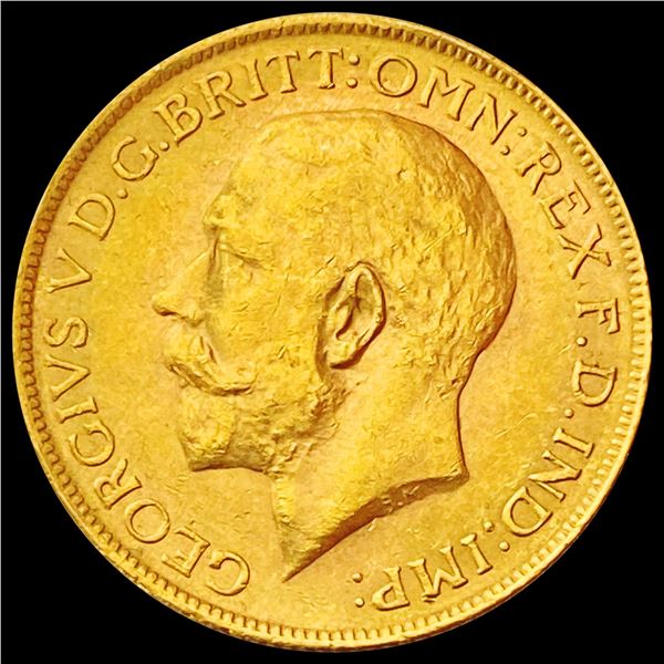 1915P Australia Sovereign .2355oz Gold