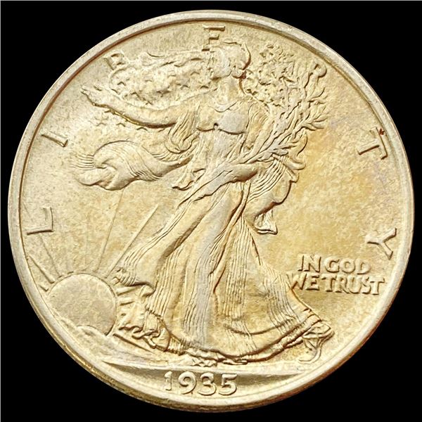 1935-p Walking Liberty Half Dollar CLOSELY UNCIRCULATED