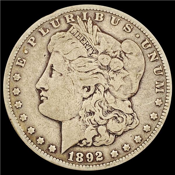 1892-S Morgan Silver Dollar NICELY CIRCULATED