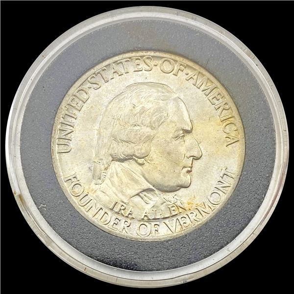 1927 Vermont Half Dollar UNCIRCULATED