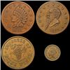Image 1 : [4] 1863 Civil War Tokens HIGH GRADE