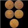 Image 2 : [5] 1863 Civil War Tokens HIGH GRADE