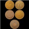 Image 2 : [5] 1863 Civil War Tokens HIGH GRADE