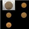 Image 1 : [5] 1863 Civil War Tokens HIGH GRADE