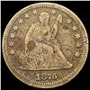 Image 1 : 1876-CC Seated Liberty Quarter NICELY CIRCULATED