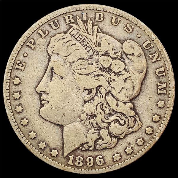 1896-S Morgan Silver Dollar LIGHTLY CIRCULATED