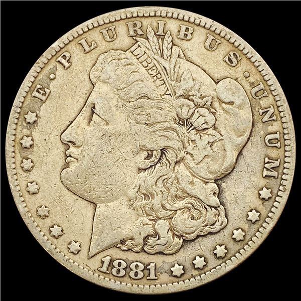 1881-CC Morgan Silver Dollar LIGHTLY CIRCULATED