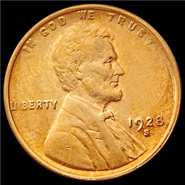1928-S Wheat Cent UNCIRCULATED