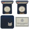 Image 4 : 1991-2005 Varied US Commem. Silver Dollars [4 Coins]