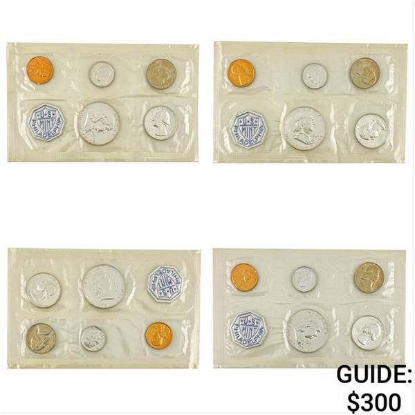 [4] 1961 US Proof Sets [20 Coins]