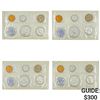 Image 1 : [4] 1961 US Proof Sets [20 Coins]