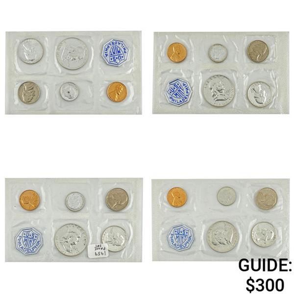 [4] 1959 US Proof Sets [20 Coins]