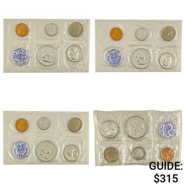 1957-1958 US Proof Sets [20 Coins]