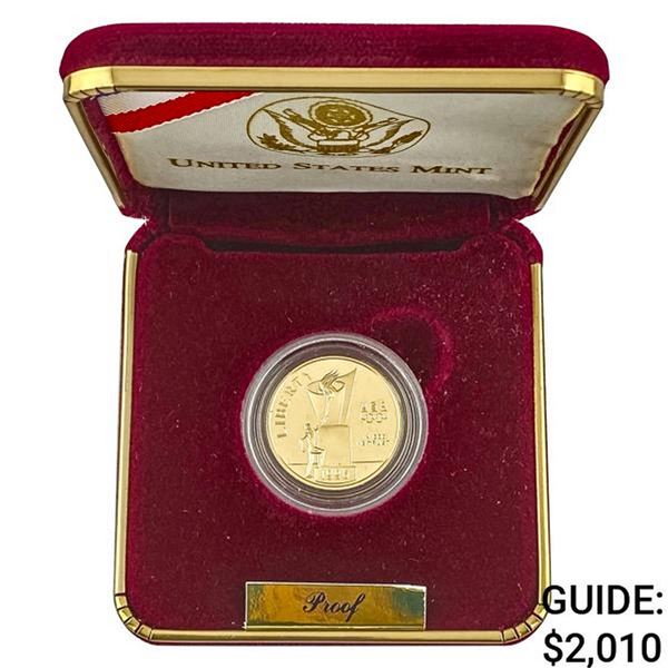 1996 Atlanta Olympics $5 Gold 0.2419oz