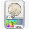 Image 2 : 1925-S Silver Peace Dollar PGA MS66 VAM-2, DDR