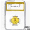 Image 1 : 1993-P 1/4oz $10 AGE PGA PR70 DCAM
