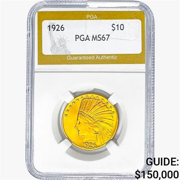 1926 $10 Gold Eagle PGA MS67